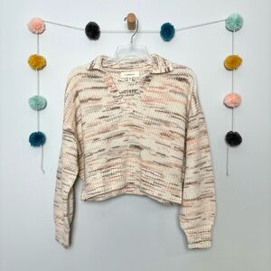 NWT L*Space Layla Collared Sweater